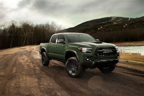 Olive Green Toyota Tacoma