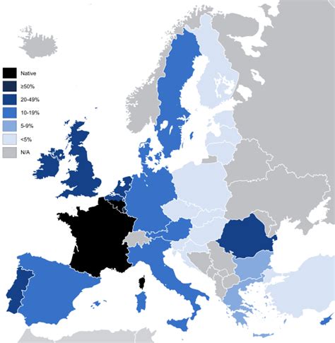 The Most Spoken Languages In Europe Mapped - Vivid Maps