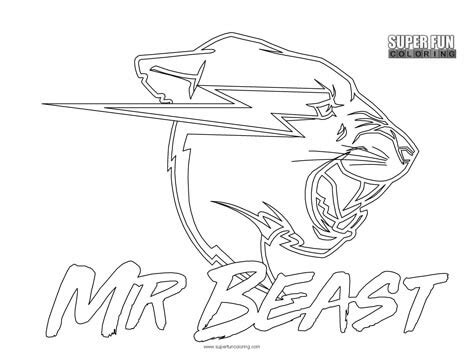 25+ Mr Beast Logo Coloring Page - LubnaBushra