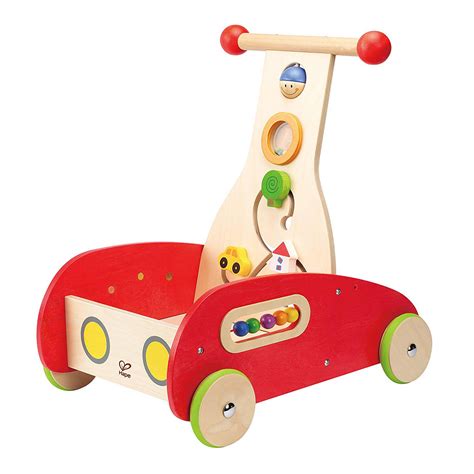 Hape Wonder Walker Push and Pull Toddler Walking Toy - Happy Little Tadpole