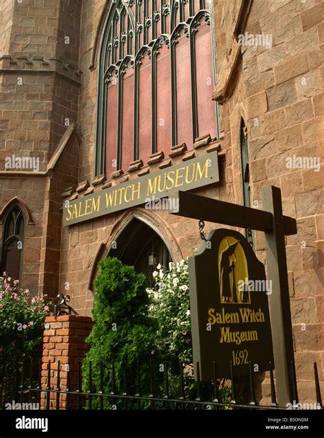 Salem Witch Museum Salem Massachusetts New England United States of ...