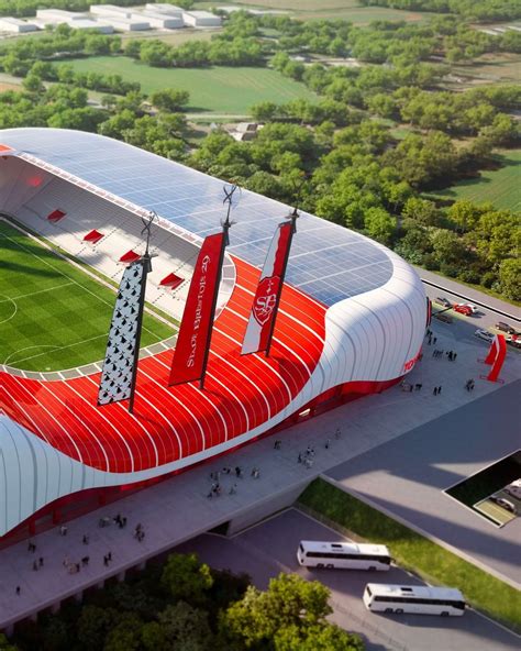 The new Stade Brestois 29 stadium will look like a ship