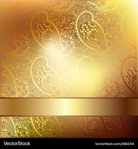 Elegant Gold Background Pattern