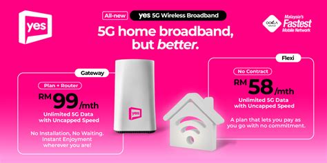 Yes 5G presents two new affordable 5G wireless broadband plans ...