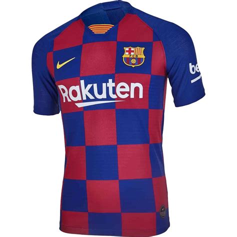 19-20 Barcelona Home Blue&Red Soccer Jerseys Shirt | Camisas de futbol ...