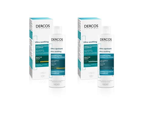 Ultra Soothing - Shampoo for Reactive Scalp and Dry Hair DERCOS TECHNIQUE - Vichy Laboratoires ...