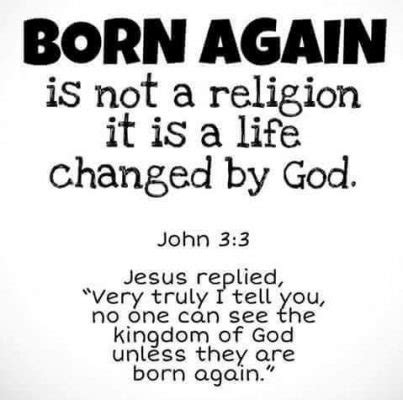 Religion Vs being Born Again – Online Ministries