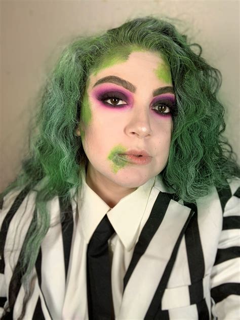 Beetlejuice makeup | Beetlejuice makeup, Makeup, Beetlejuice