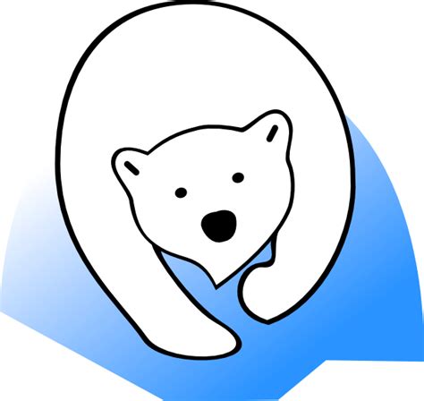 Polar Bear Clip Art at Clker.com - vector clip art online, royalty free ...