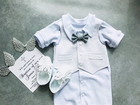 Baby Boys Baptism Outfit Baptism Outfit Linen Boys - Etsy