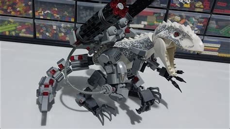 LEGO Indominus Rex Mech Moc - YouTube