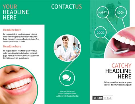 Premier Dental Clinic Brochure Template | MyCreativeShop