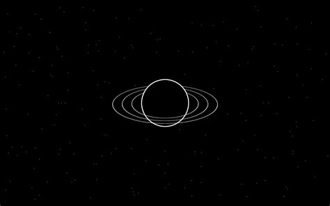 1680x1050 Planet And Stars Dark Minimal 5k Wallpaper,1680x1050 ...