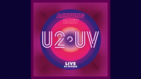 U2:UV Achtung Baby Live At Sphere - Suite tickets, presale info ...