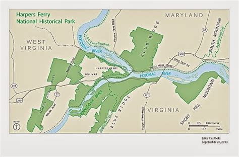 Erika Loves Maps: Lab #3: Harpers Ferry Map Replication