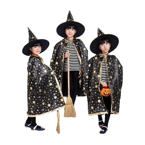 Halloween Cape & Hat Set – Black [Rental for 4 days] – Partymix