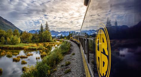 Alaska, Train, Vehicle, Sky, Landscape, Clouds Wallpapers HD / Desktop ...