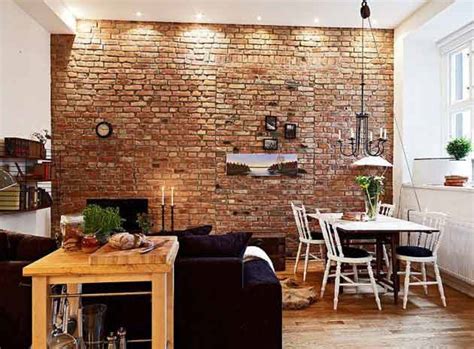 10 Industrial Interiors Using Rustic Brick Wall