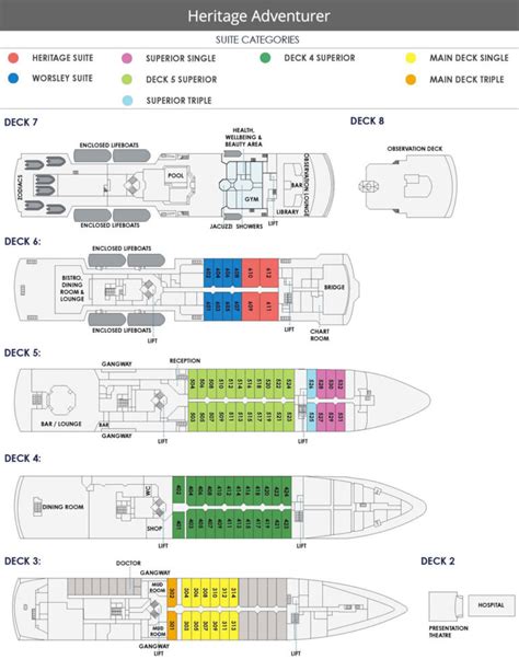 ATC_Heritage-Adventurer-Deck-Plan | Antarctica Travel Centre