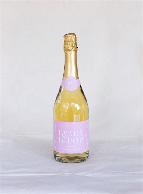 Non-Alcoholic Champagne - Pink – Ready to Pop