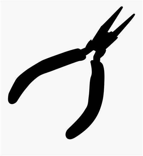 Pliers Png - Needle Nose Pliers Silhouette Png , Free Transparent ...