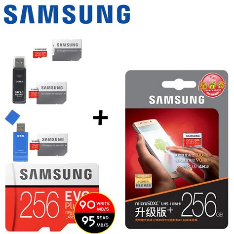 SAMSUNG Micro SD Card 128GB 64gb 32gb 256gb 100Mb/s Class10 U3 Microsd Memory Card Flash TF Card ...