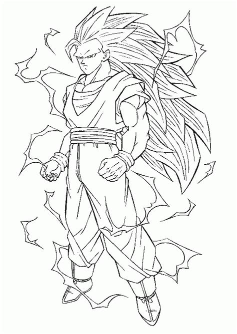 Free Free Coloring Pages Of Goku Super Saiyan 3, Download Free Free Coloring Pages Of Goku Super ...