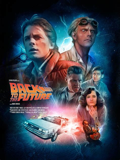 Back To The Future on Behance | The future movie, Future poster, Back ...