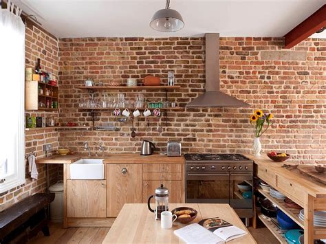 50 Trendy and Timeless Kitchens with Beautiful Brick Walls