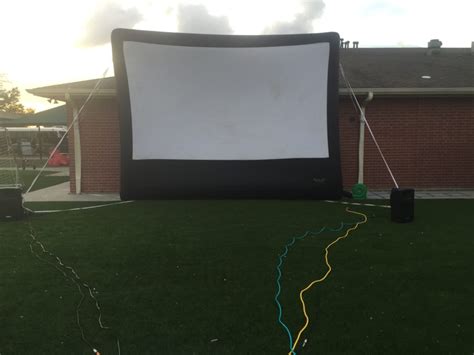 Outdoor Theater Screen for Rent - Outdoor Movie Theater