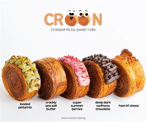 You can now find the viral circular croissants at Swish Rolls