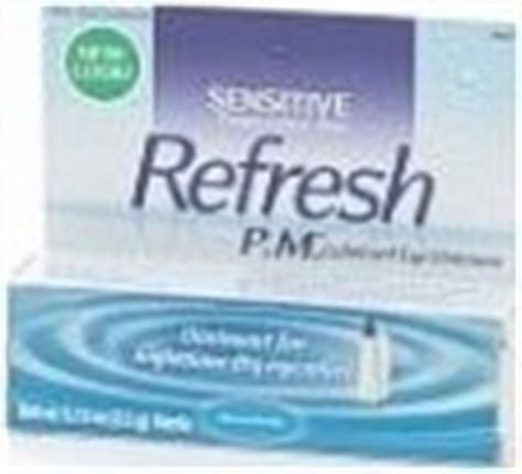 Refresh PM Sensitive Lubricant Eye Ointment - 0.12 oz tube