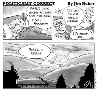 "Politically Correct" Cartoons - December 17, 2000 - on the Election results