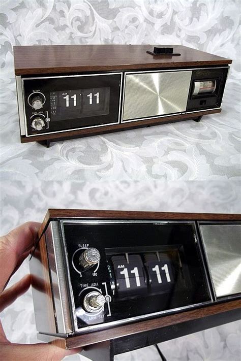 Sold Vintage 1960's RARE SOUNDESIGN SOLID STATE FLIP CLOCK FM/AM RADIO Model 3452 | Vintage ...