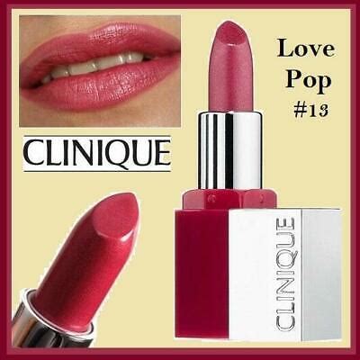 CLINIQUE - Pop Lip Color + Primer LOVE POP #13 Lipstick Mini Shipped ...