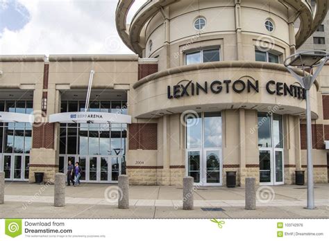 Lexington Convention Center and Rupp Arena Editorial Photo - Image of ...