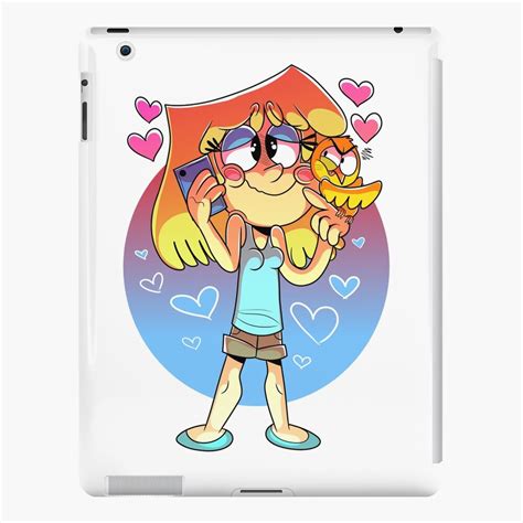 "The Loud House Lori Loud with Phone and Pet Bird" iPad Case & Skin by Jrgoyette | Redbubble