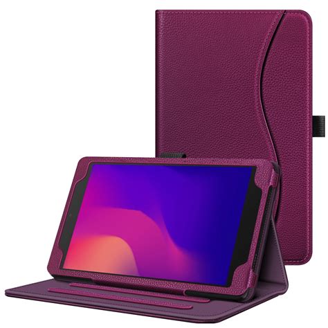 Folio Case with Pocket for 8-inch Alcatel Joy Tab 2 Tablet (Model ...