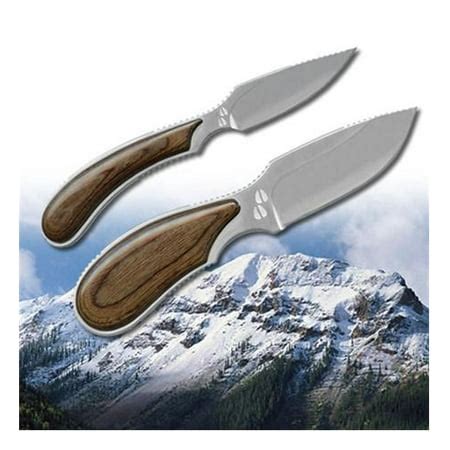 Outdoor Edge Dark Timber Combo Fixed Blade Knives - Walmart.com