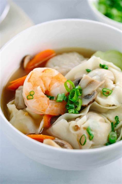 Homemade Wonton Soup | Recipe | Soup recipes, Wonton recipes, Easy asian recipes