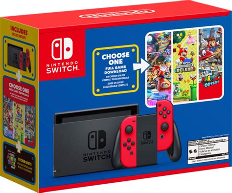 Nintendo Switch Mario Choose One Bundle | Deku Deals