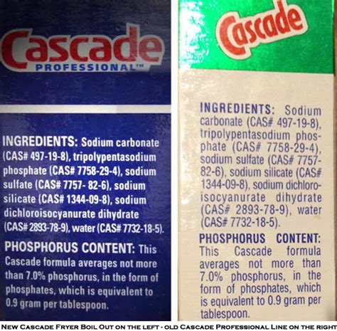 Phosphate dishwasher detergent fans: Cascade Professional returns under ...