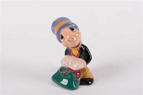 1940 Pinocchio Jiminy Cricket Ceramic Figurine - ID: brayton00010j ...