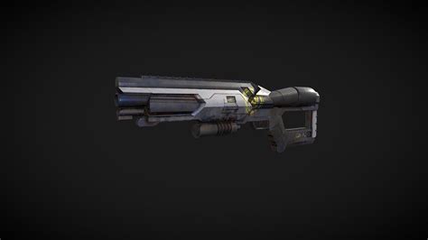 Worn Sci-Fi Shotgun - Buy Royalty Free 3D model by Saillish [e02c7a4 ...