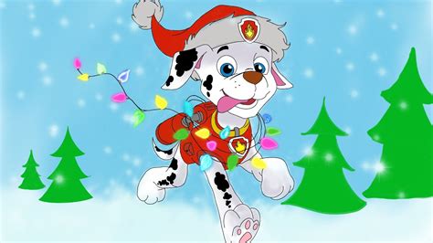 Paw Patrol Christmas Tree Coloring Pages - Wallpapers HD References