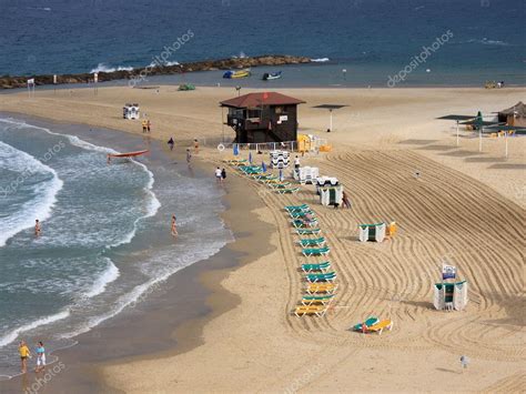 Beach in Netanya, Israel — Stock Photo © versemaker #11042947