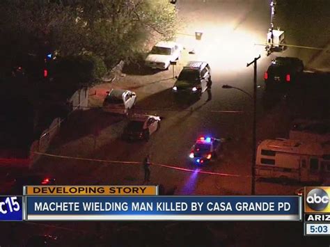 PD identifies man killed by Casa Grande officer