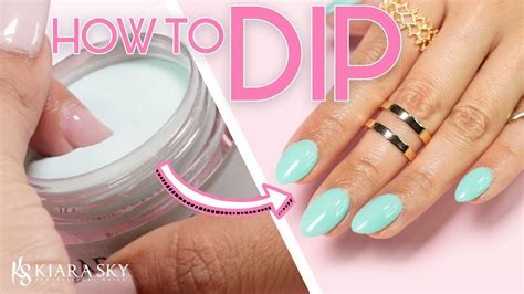 💅🏼How to do Dip Powder for Beginners Nail Tutorial ⚬ Dip Powder 101 📚 - Make Glam