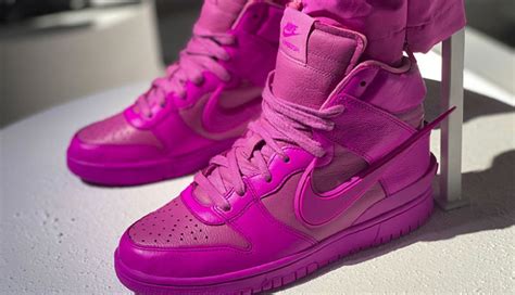 Ambush x Nike Dunk HI Pink Archives - Backseries