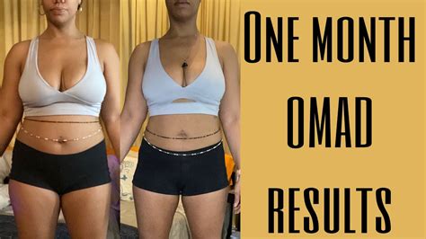 One Month eating OMAD. Realistic results (with photos!!) - YouTube